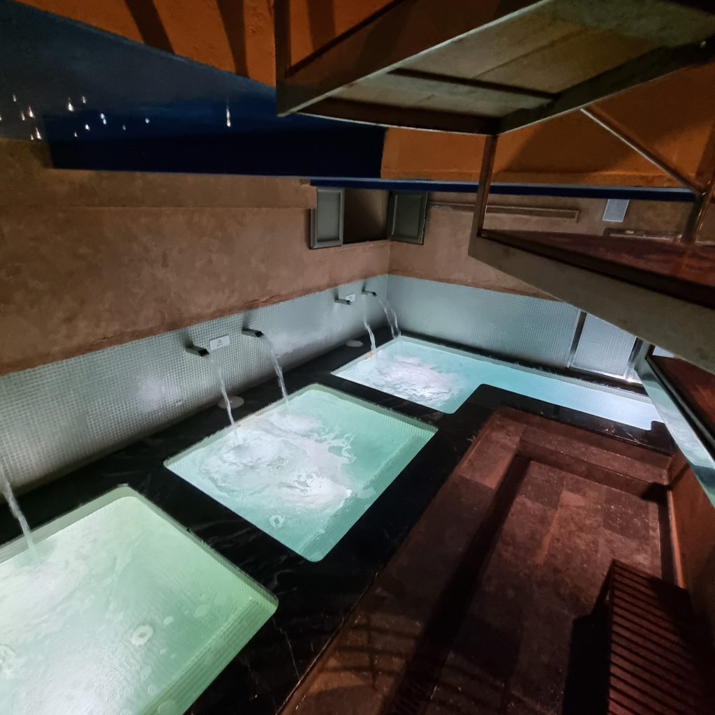 Hotel Hospes Palacio del Bailío, Cordoba - Old Roman Bath with multiple temperature pools