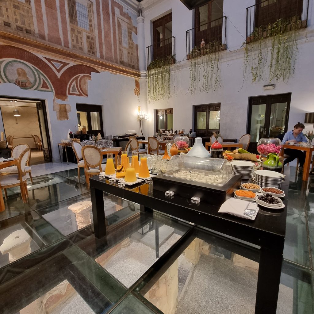 Hotel Hospes Palacio del Bailío's Cordoba a breakfast not to miss.