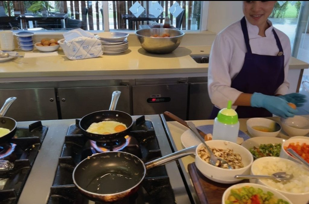 living cooking station at Angsana Villas Resort Phuket 