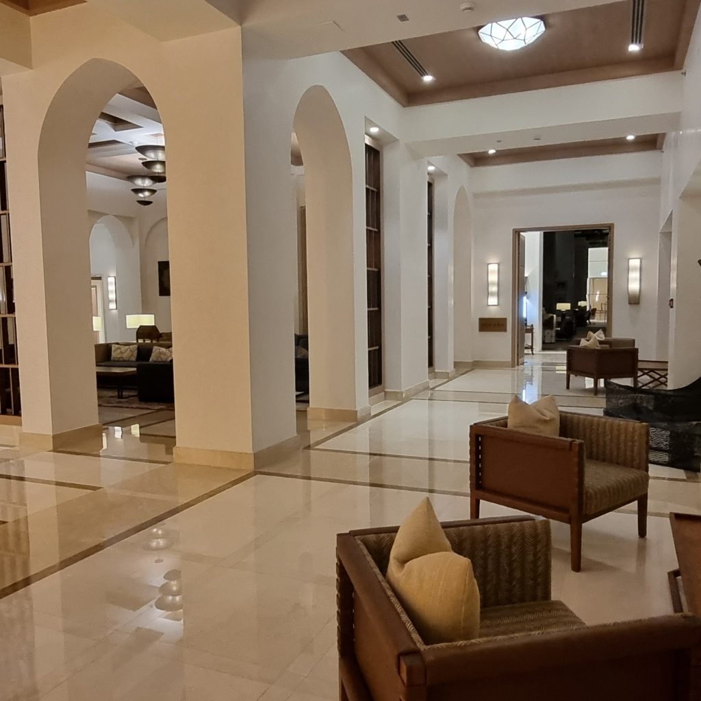 InterContinental Fujairah Lobby seating area