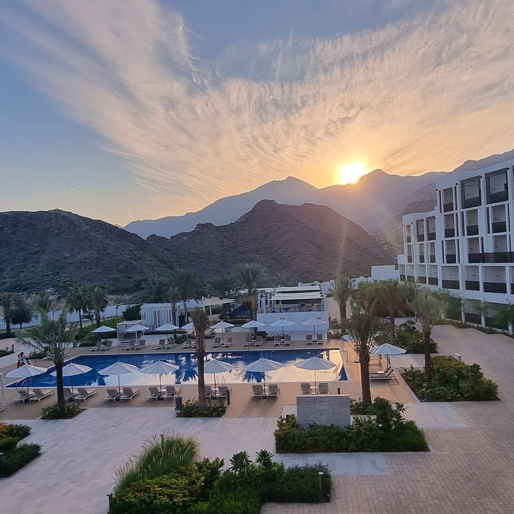 Amazing Mountain view at InterContinental Fujairah