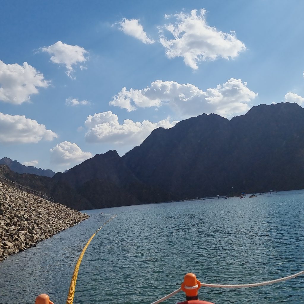 Hatta DAM clear water