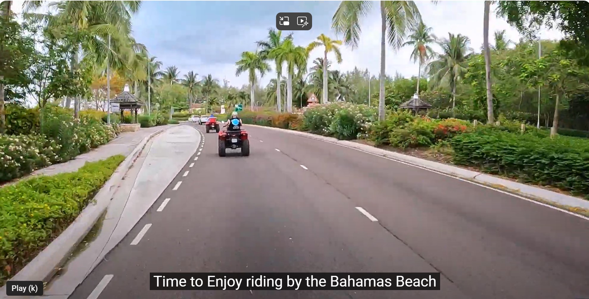 ATV Tour in Bahamas City and Beach